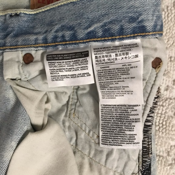 Levi’s 501 Acid Wash Cut Off Shorts *LIMITED RUN* - Picture 7 of 7